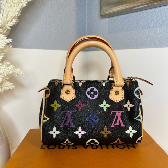 🎀LOUIS VUITTON MINI SPEEDY MULTICOLOR - Picture 4 of 16
